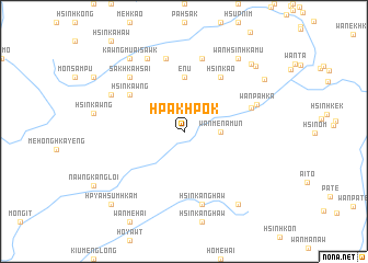 map of Hpakhpok