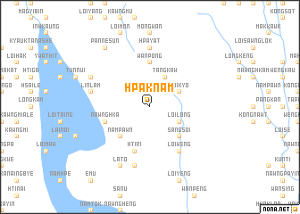 map of Hpaknam