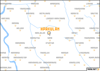 map of Hpa-ku-lam