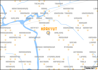 map of Hpa-kyut