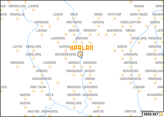 map of Hpa-lan