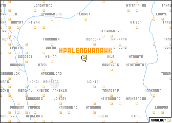 map of Hpa-lengwa-nawk