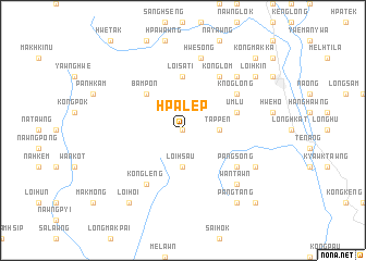 map of Hpālep