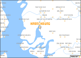 map of Hpanchaung