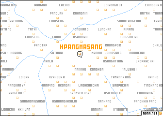 map of Hpangma-sang