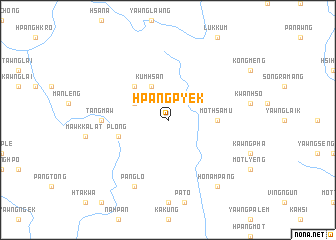 map of Hpangpyek