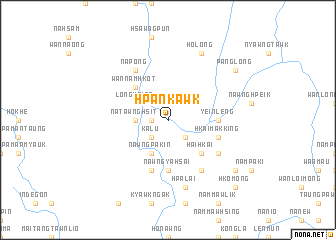 map of Hpan Kawk