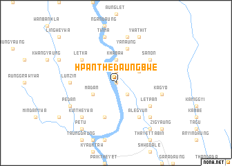 map of Hpanthedaungbwe