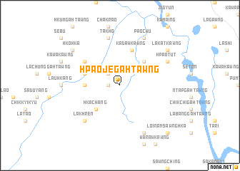 map of Hpaojegahtawng