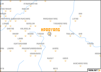 map of Hpaoyang