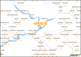 map of Hpāpeng