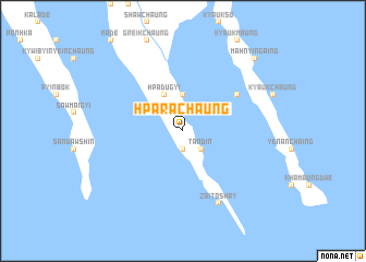 map of Hparachaung