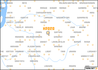 map of Hpara