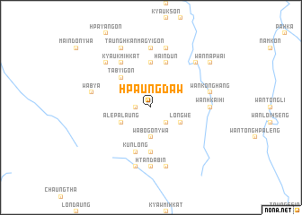 map of Hpaungdaw