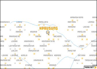 map of Hpau-sung