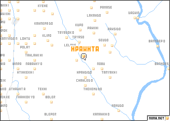 map of Hpawhta