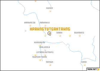 map of Hpawngtut Gahtawng