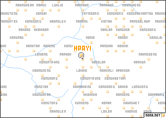 map of Hpa-yi