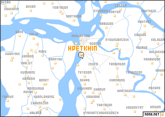 map of Hpetkhin