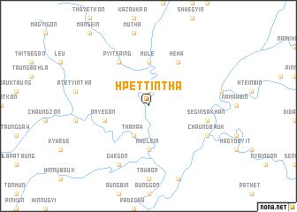 map of Hpettintha