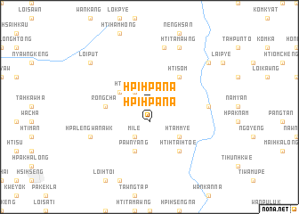 map of Hpihpana