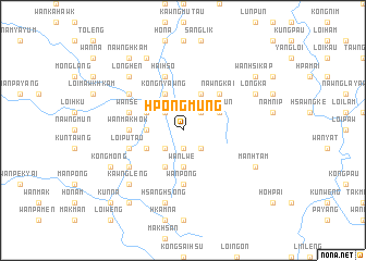 map of Hpöngmung