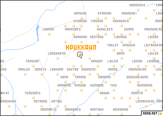 map of Hpukkawn