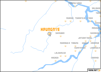 map of Hpungnye