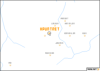 map of Hpuntret