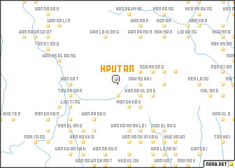 map of Hputan