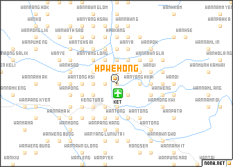 map of Hpwè-hōng