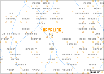 map of Hpya-ling