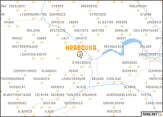 map of Hrabovka