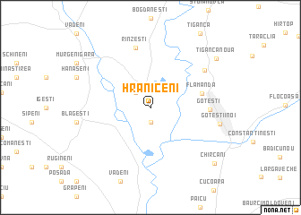 map of Hrăniceni