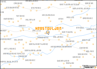 map of Hrastovljan