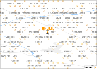 map of Hrdlív