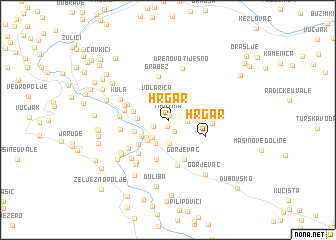 map of Hrgar