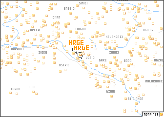 map of Hrge