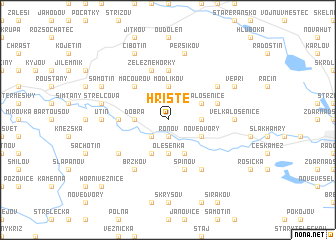 map of Hřiště