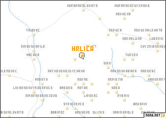 map of Hrlica