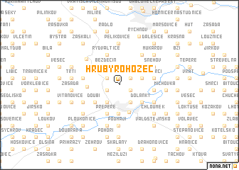 map of Hrubý Rohozec