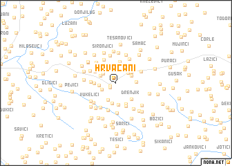 map of Hrvaćani