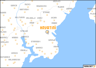 map of (( Hrvatini ))