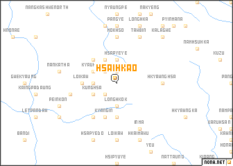 map of Hsai-hkao