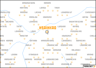 map of Hsaihkao