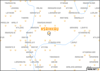 map of Hsaihkau