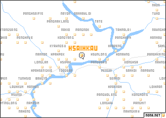 map of Hsaihkau