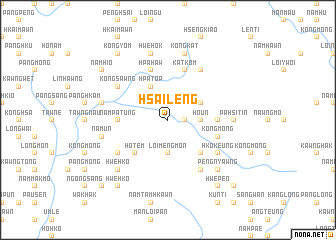 map of Hsai-leng