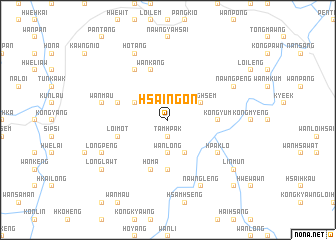 map of Hsai-ngon