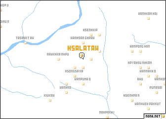 map of Hsā-lā-taw